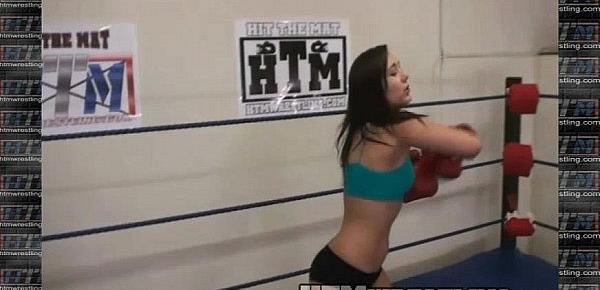  Boxing Sinn Sage Combat Fetish - Big Booty White Girl Boxer